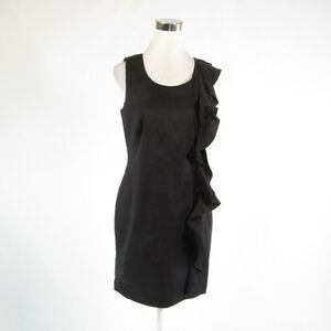 DKNY black sleeveless sheath dress 8